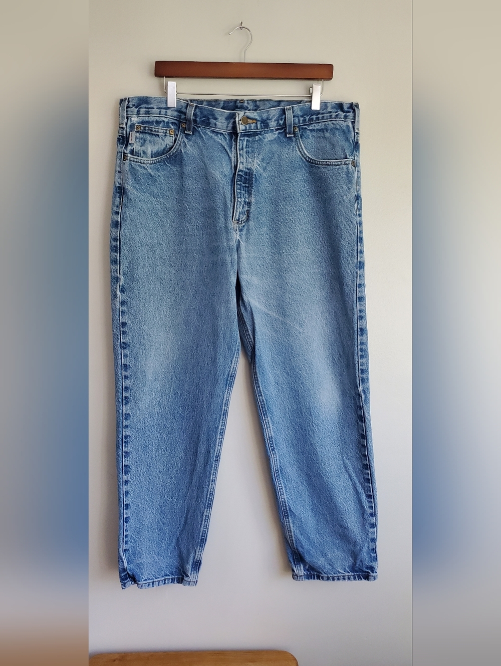 Carhartt Relaxed Fit Classic Light Blue Men’s Jeans Size 38x30